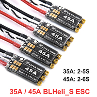 1/2/4PCS Cyclone 35A 45A BLHeli_S ESC Support 2-5S Power Supply DShot150/300/600 Oneshot125 For RC FPV Quadcopter Airplane Drone