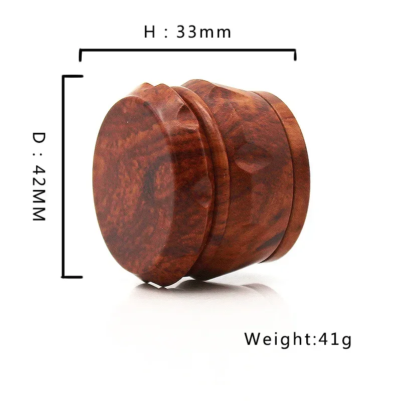 Red Herb Grinder Mills 4 Layers Machine Resin 40mm 1.57 Inch Crucher Tobacco Grinders for Smoking Accessories Crusher Hand