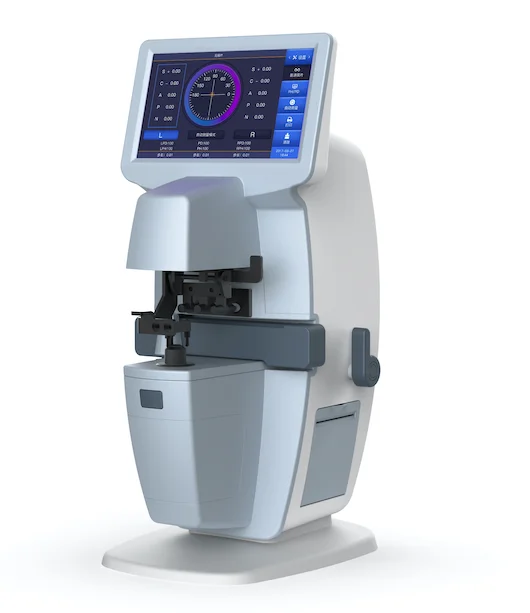 

7-дюймовый автоматический линзметр AL-100, оптометрическое оборудование, быстрое измерение, линзометр, оптика, инструменты, фокусиметр