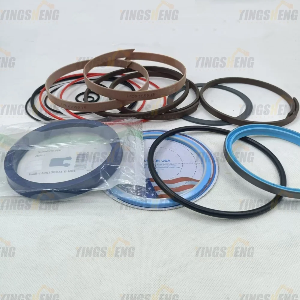 XCMG XG55 XG60 XG75 XG80 XG135 XG150 cubo de brazo barril cilindro de aceite kit de reparación de sello de aceite para piezas de excavadora