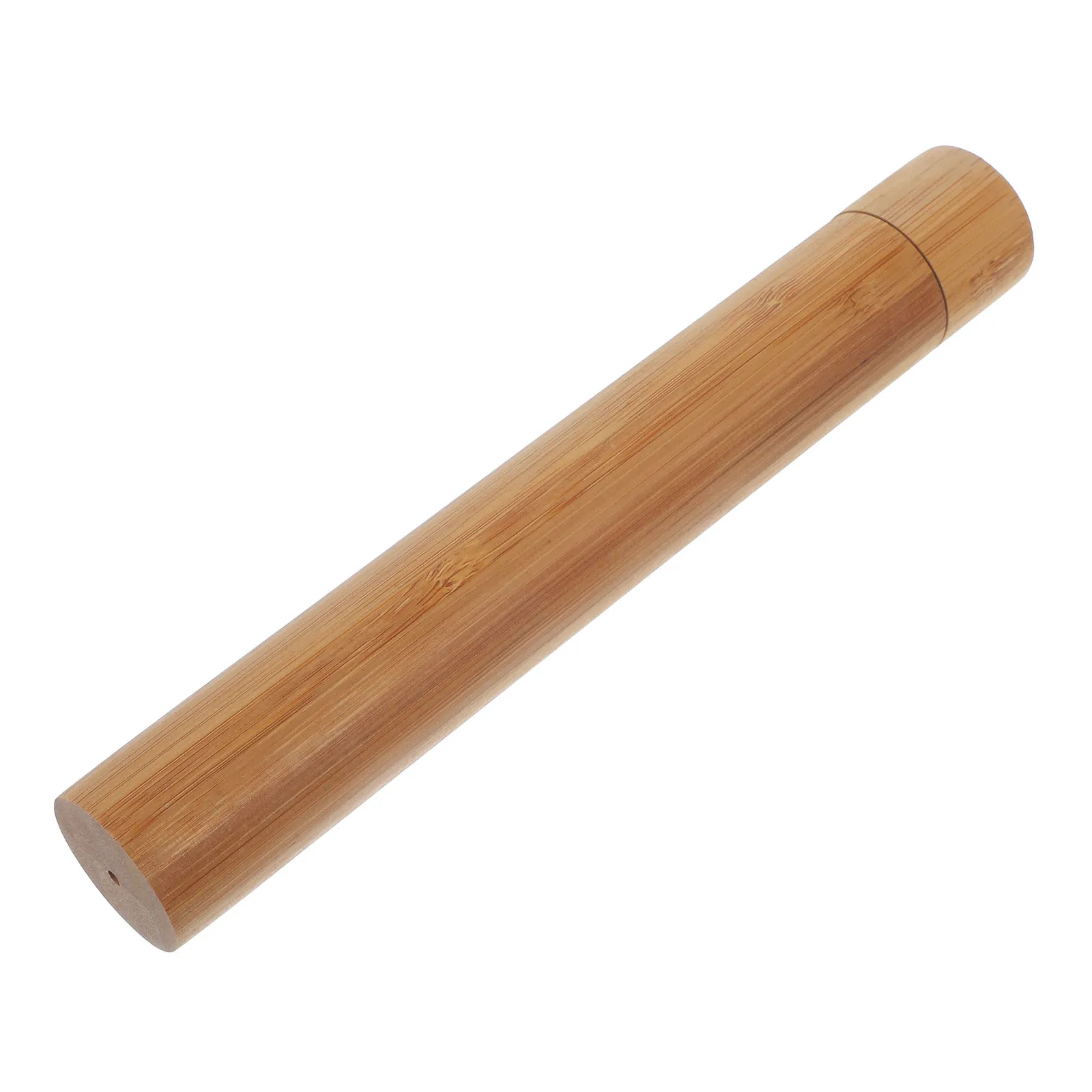 

Small Bamboo Poster Tube Heavy Duty Reusable Drawing Tube for Architects Artists Designers Art Carrying Storage Mailing Solution