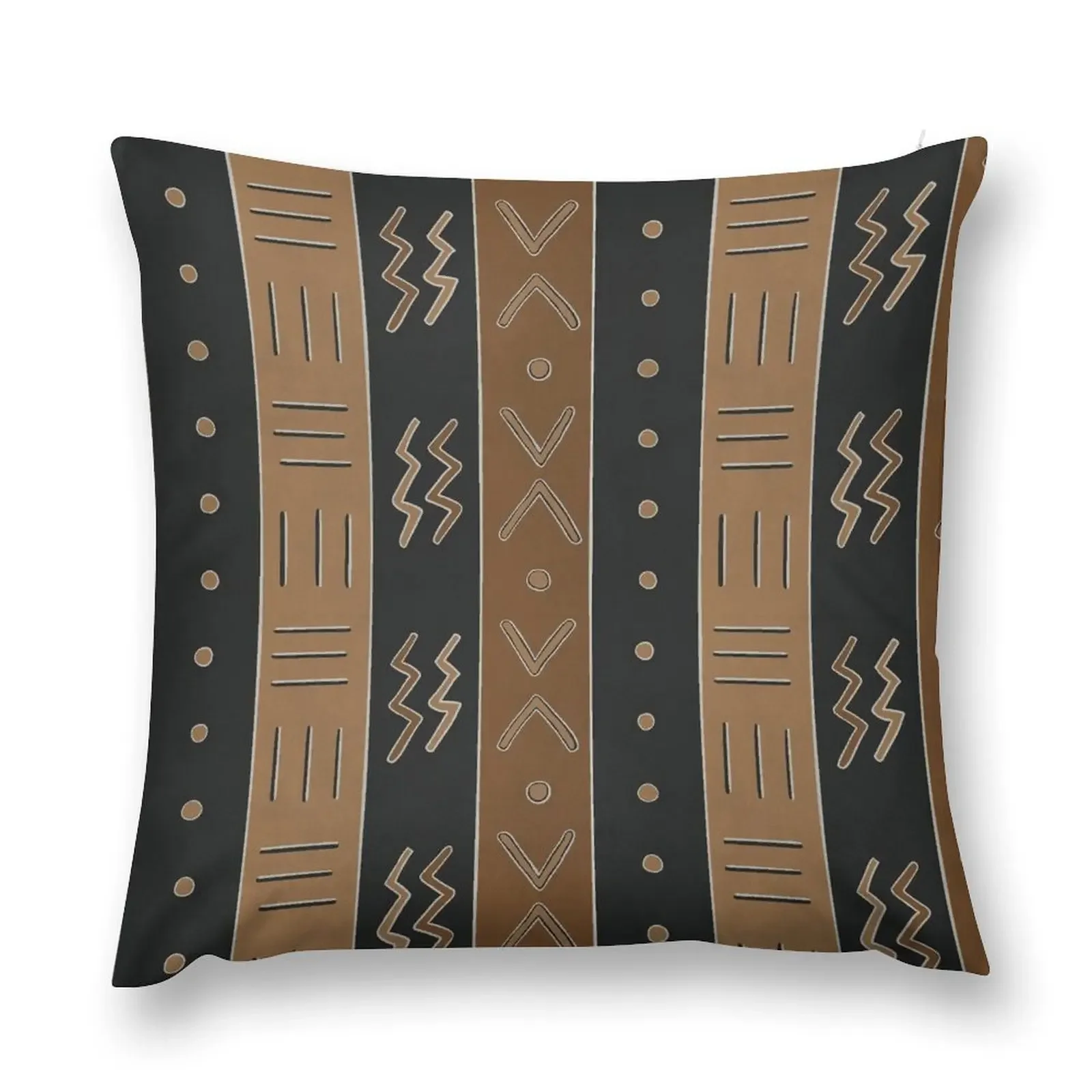 

Bogolan Mud Cloth 18 Throw Pillow Room decorating items Sofa Cushions Cushion Cover Decorative Cushion pillow