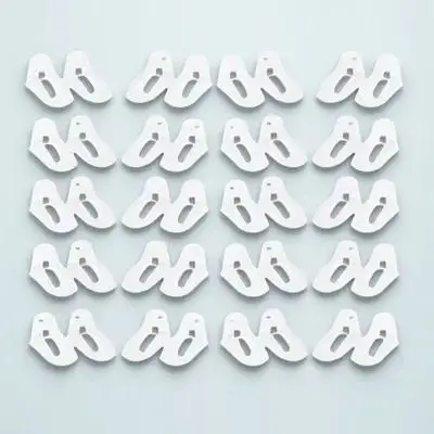 

100 шт. прозрачных ПВХ-подставок для детской обуви, форм для стоп малышей, держателей для носков, формодержателей, подарок для