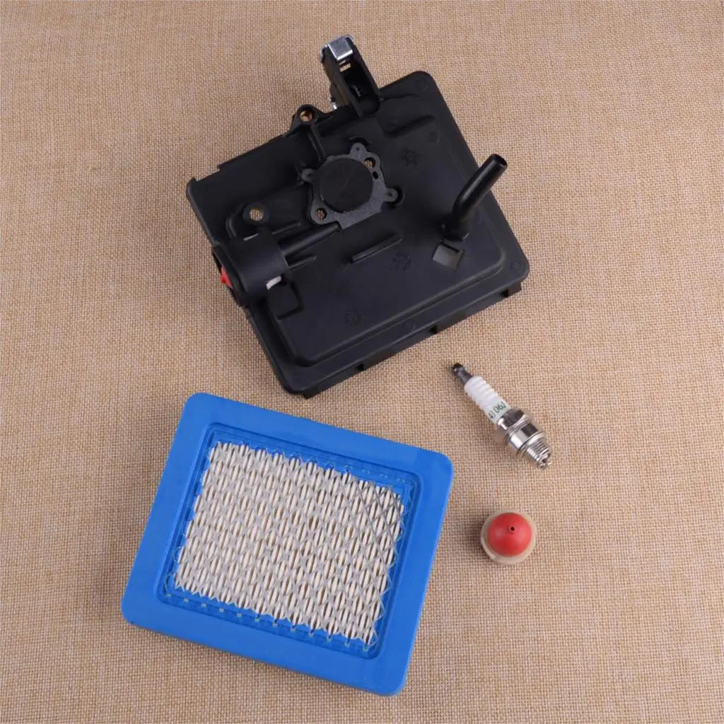 Letaosk 790845 Filtro de ar para Cortador de Grama Base de Substituição para Limpador de Grama Ideal para Brygs Stratton 792040 691753 496116 795259