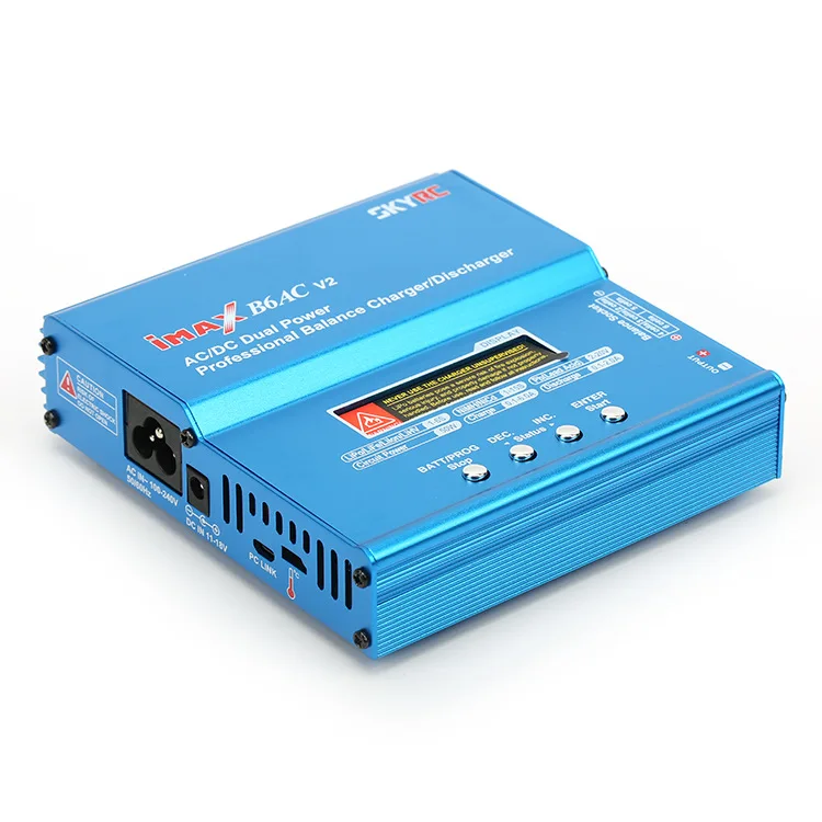 SKYRC Sky Innovation imax B6AC V2 caricatore bilanciato 1-6S batteria al litio ad alta potenza 50W ricarica 6A