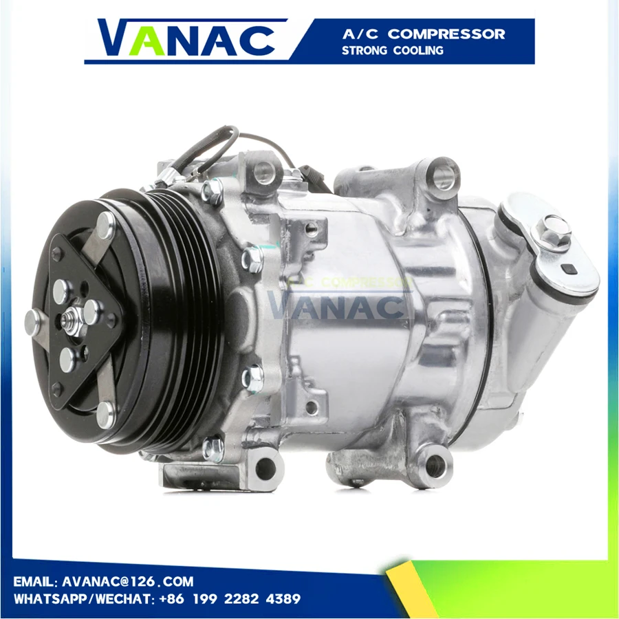 

Sanden SD7V16 ACCompressor for Fiat Ducato Bus Ducato Kasten Citroen 71721759 504384357 1822 1835 1178 71721760 504005418