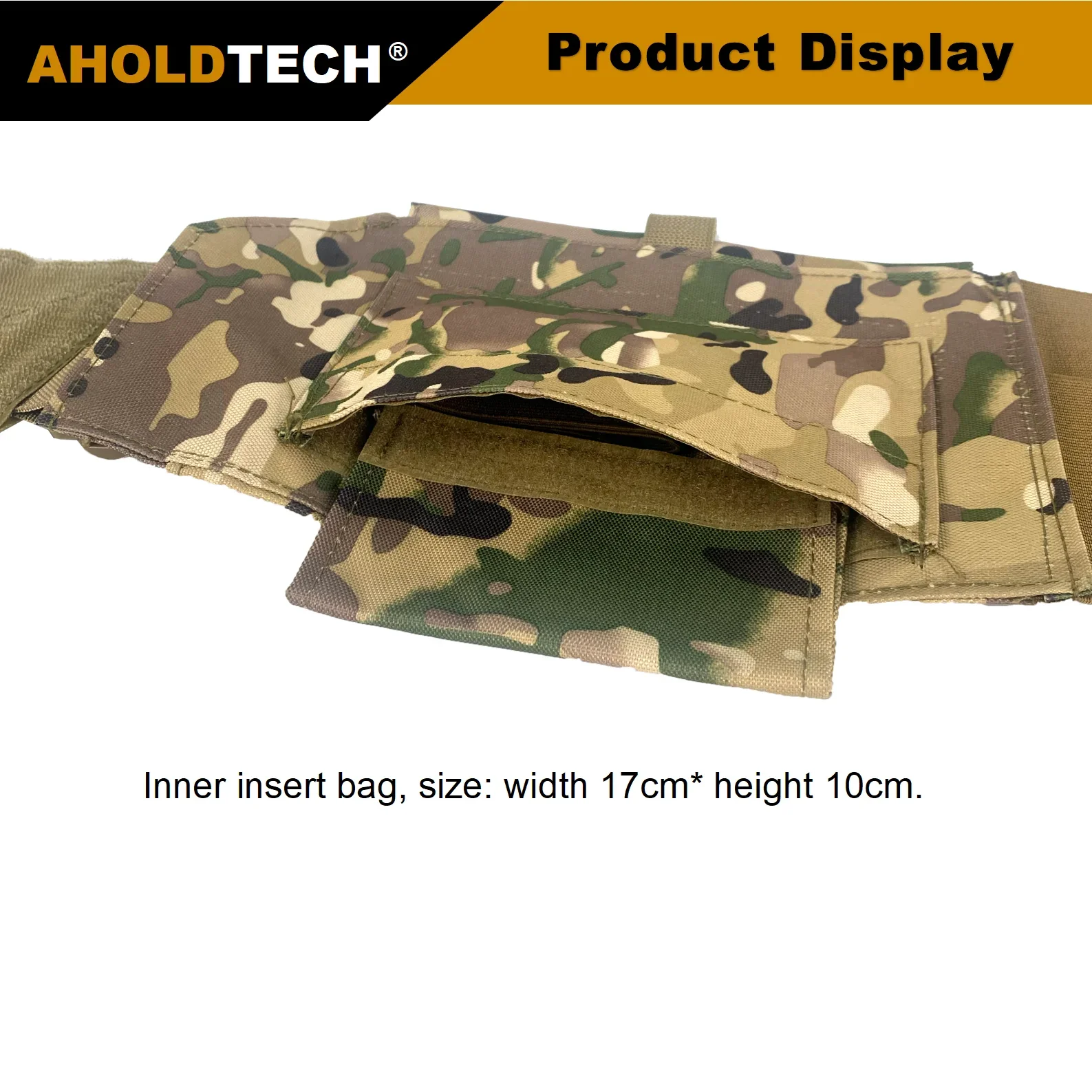 Imagem -04 - Aholdtech-tactical Quick Release Belt para Portador de Placa Cummerbund Elastic Colete Circundante Cinto Abdominal Acessórios