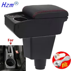 For Renault Logan 2 Armrest For Dacia Logan 2 dokker Renault Sandero 2 Car Armrest Box Storage Box Interior Retrofit Accessories