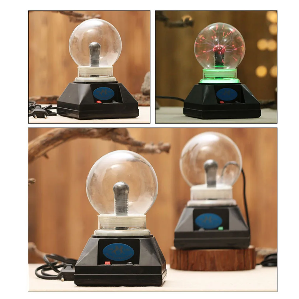 4 inch elektronische muziek plasmabal 220V aanraaklamp voor kinderen EU-stekker educatieve lichtweergave plasmabol