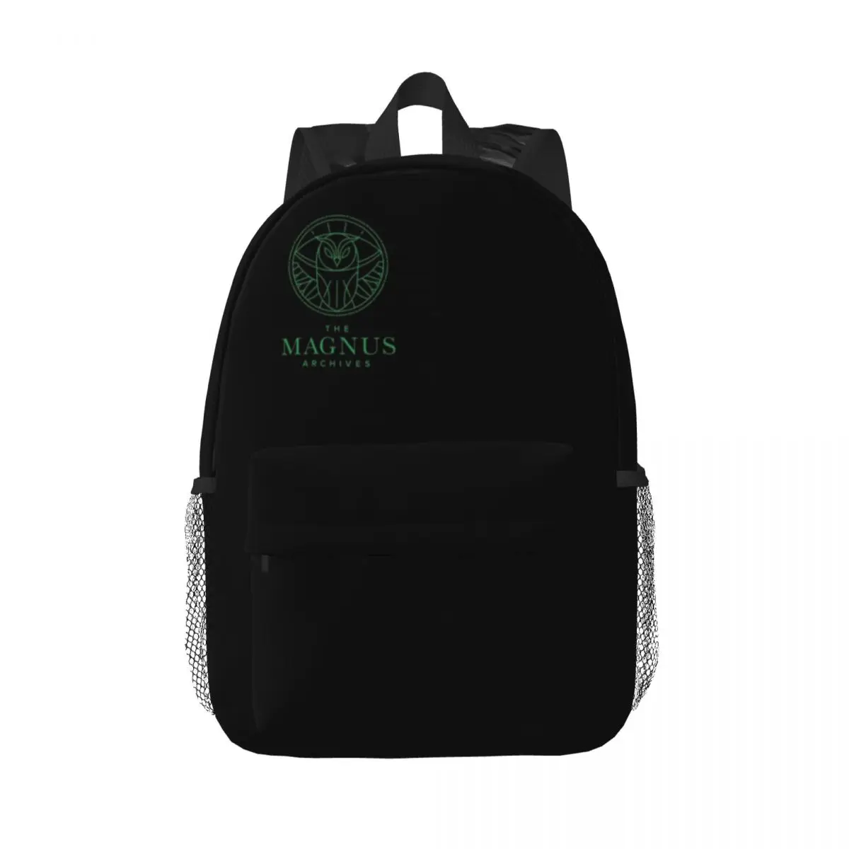 

All Seeing Owl Printed Lightweight Casual Schoolbag For School, Outdoor, Shopping, Office 15inch