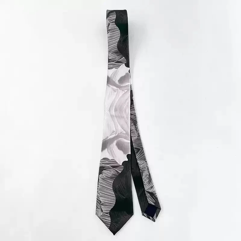 

Оригинальный галстук-рубашка унисекс, нишевая индивидуальность, модный высококачественный принт, дизайн, аксессуары для одежды