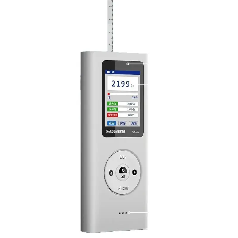 

ABMF-Grade 1 Accuracy Handheld Hall Sensor Digital Tesla Meter 0-25000GS Magnetic Induction Intensity Detector