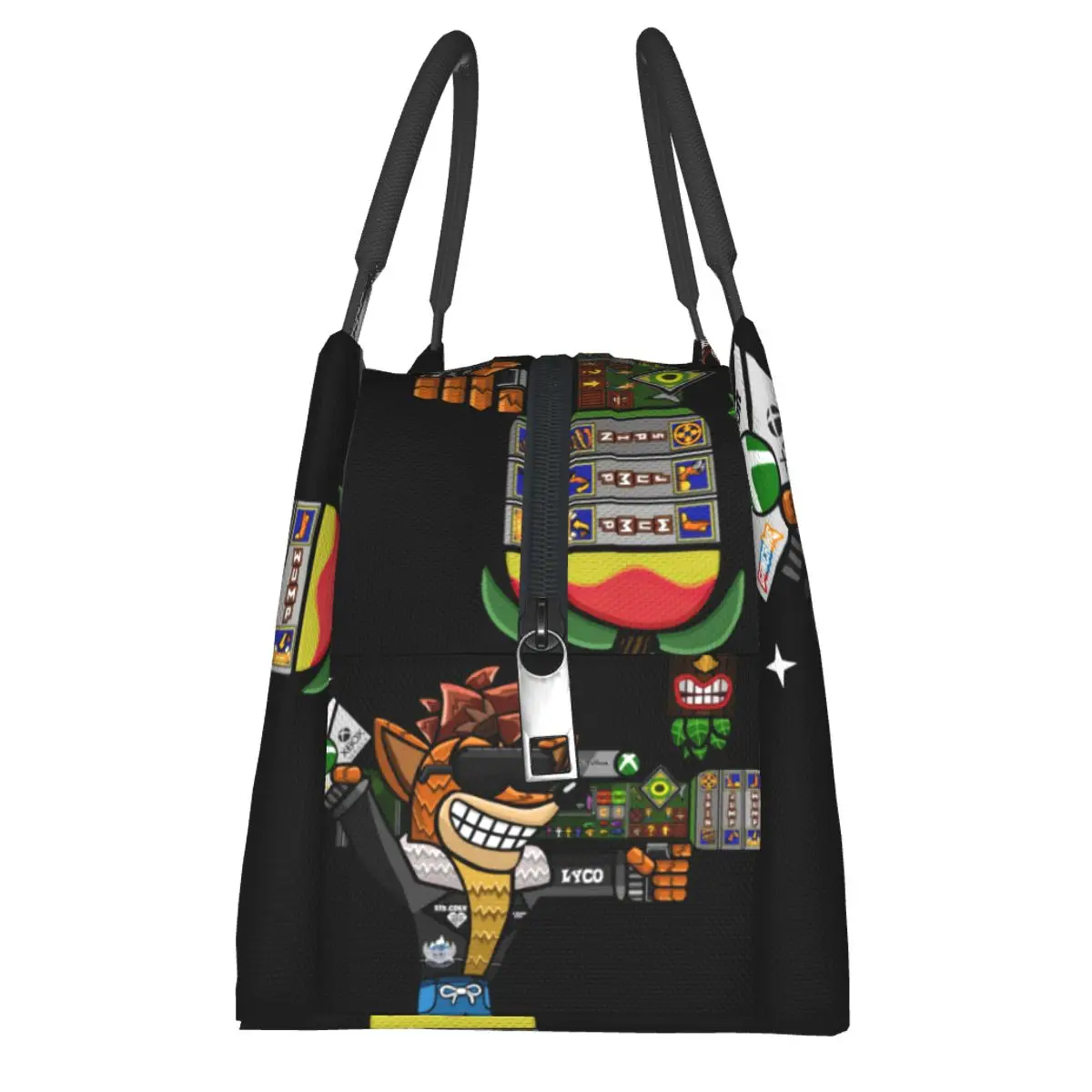 Gaming Icon Crashes Xbox Portable insulation bag for Cooler Food Office Pinic Container