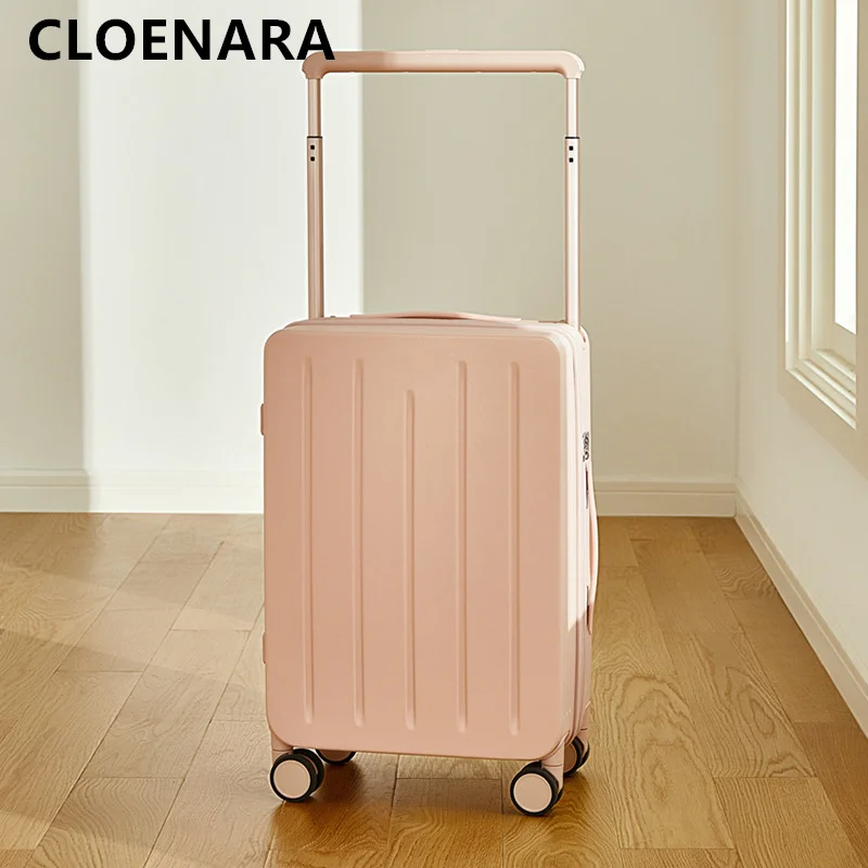 COLENARA 20"22"24"26" Inch The New Suitcase Men's Large-capacity Boarding Box Trolley Bags for Women with Wheels Rolling Luggage