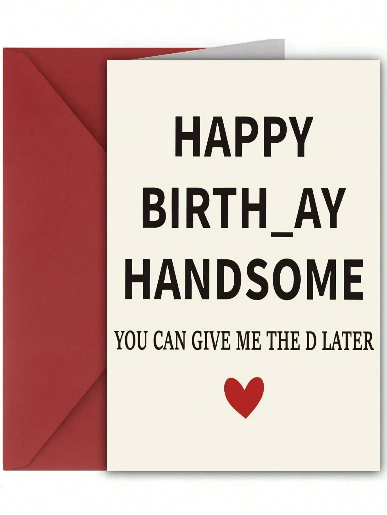 1pc Funny Birthday Card Suitable As Anniversary Card For Partner Or Friendship Card For Friends