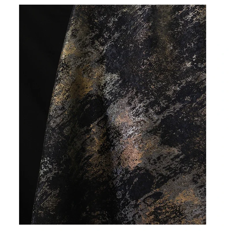 Bronzed Jacquard Fabric Vintage Hanfu Mamianqun Chinoiserie Designer Wholesale Cloth for Diy Sewing Polyester Material