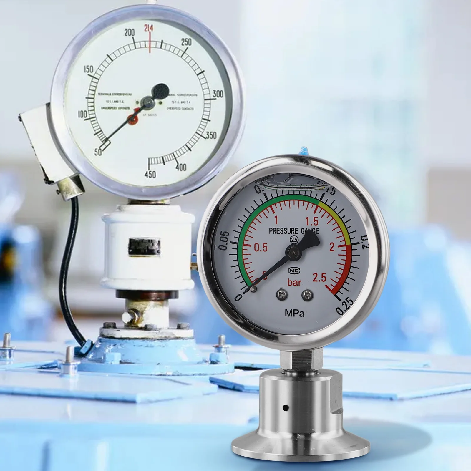 YTP60 Sanitary Diaphragm Measuring Device Optimal Performance Up To 0 0 25MPa For Food Safety And Pharmaceutical Applications