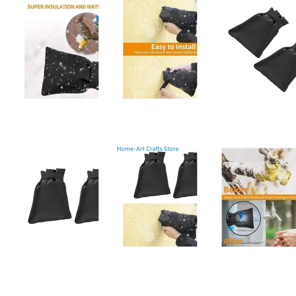 Y3NA Faucet Insulation Cover Proof Tap Cloth Cover Universal Heat Preservation Thickened Anti-Freeze Outdoor Tap Cover