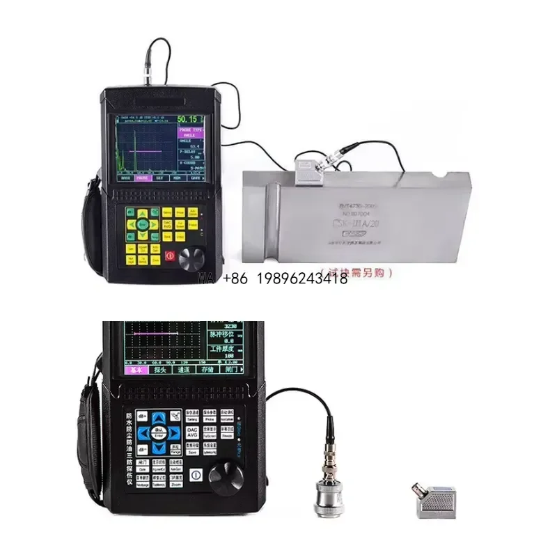 Wmwmnu 2026 Hot Selling Ultrasonic Flaw Detector for Metal Crack Loose Pore Inclusion Detection Leeb500226