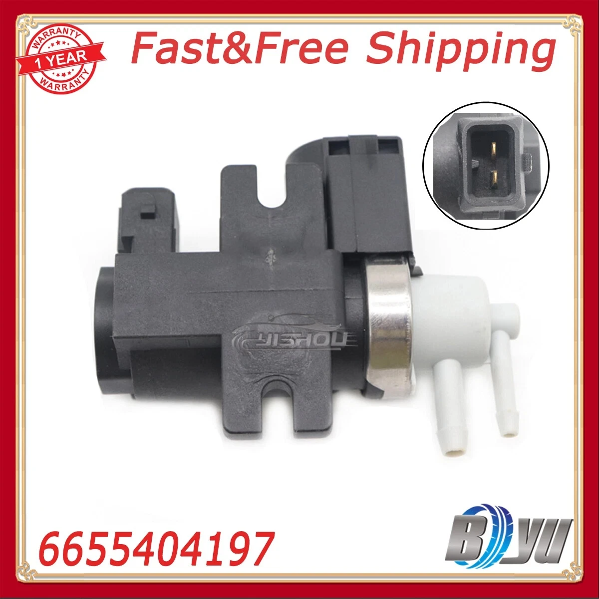 

NEW Solenoid Valve For Kyron Actyon D20 Ssangyong Rodius Stavic 6655404197