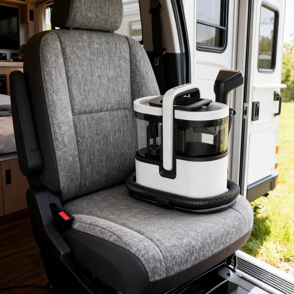 Multi Function Portable Steam Sofa Curtains Car Detailing Carpets Cleaner 1800W Wet Dry Spot Washer with Deep Cleaning System