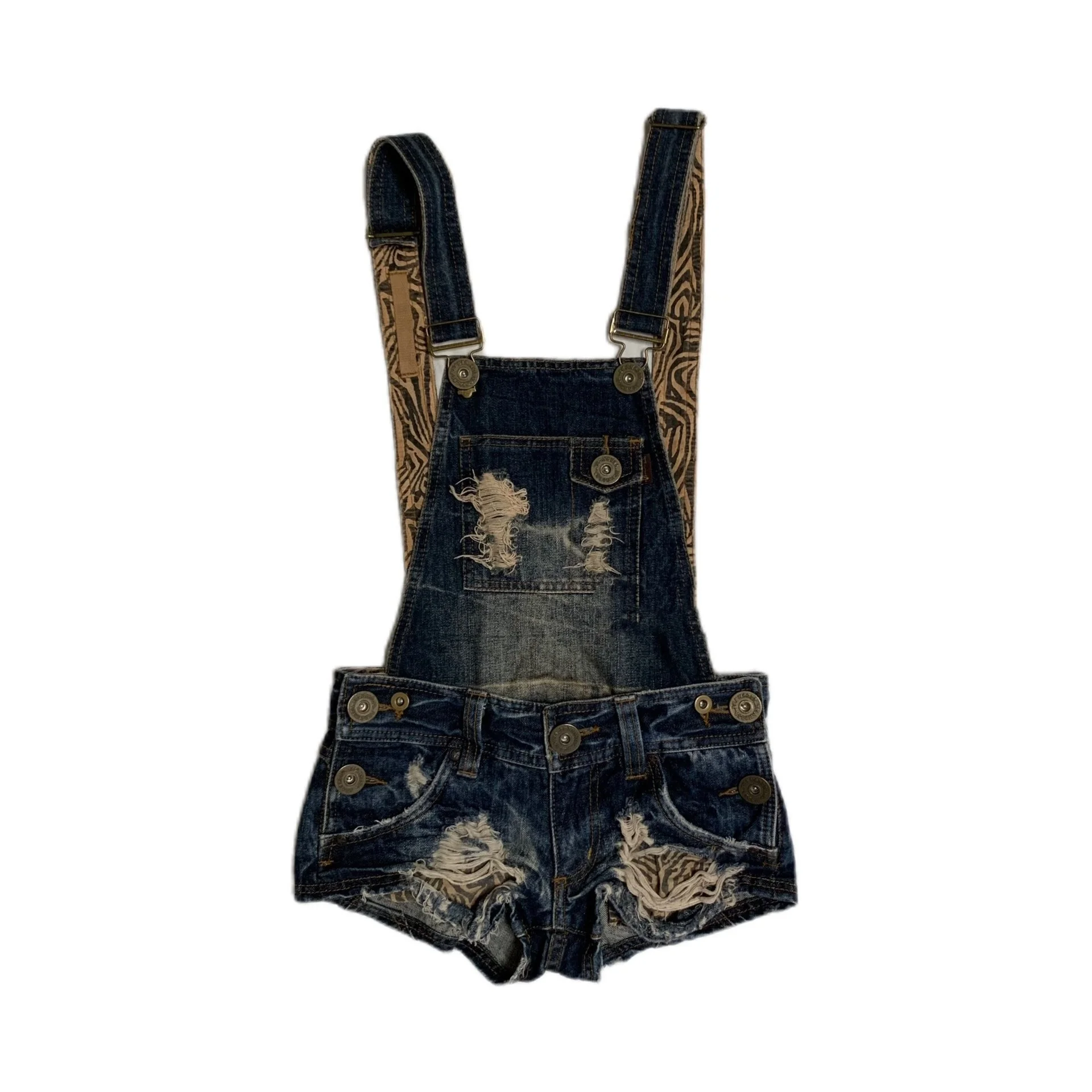 

Women's Denim Rompers Playsuits Widelegged Orange Streetwears Drapey Solidcolor Doublebreasted Waistcinched Women Clothes Summer