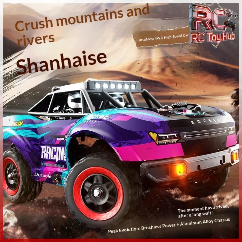 

Brushless 4wd Rc Car Full Proportional Control High Speed Hobby Grade Racing Vehicle Remote Control Toy For Adults Gift Fast