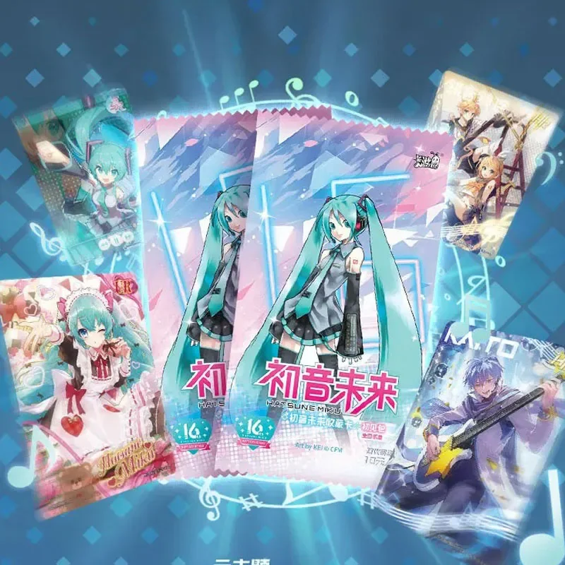 KAYOU Hatsune Miku Card Symphony of Youth Anime SE Collectible Cards Box Game Collection Card Toys Gift for Kids Paper Hobby