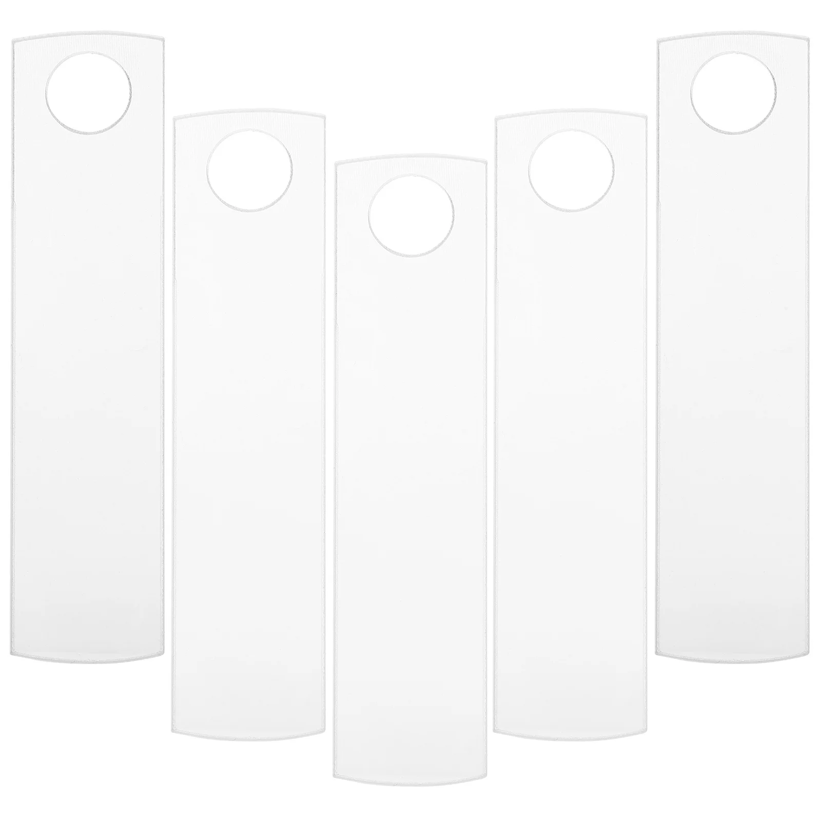 

5Pcs Blank Sublimation Name Tags for Tumblers DIY Acrylic Name Plates Convenient Small Size Sublimation Acrylic Blank