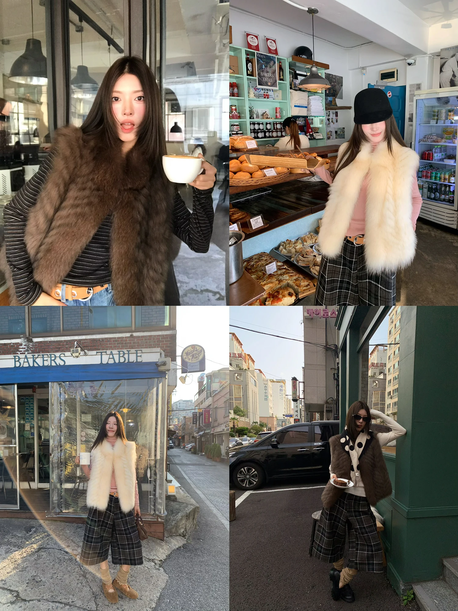 

Женский меховой жилет Ele Moonlight Ba Fur Plu Coat, укороченный, приталенный, осенне-зимний, новинка от Denture King