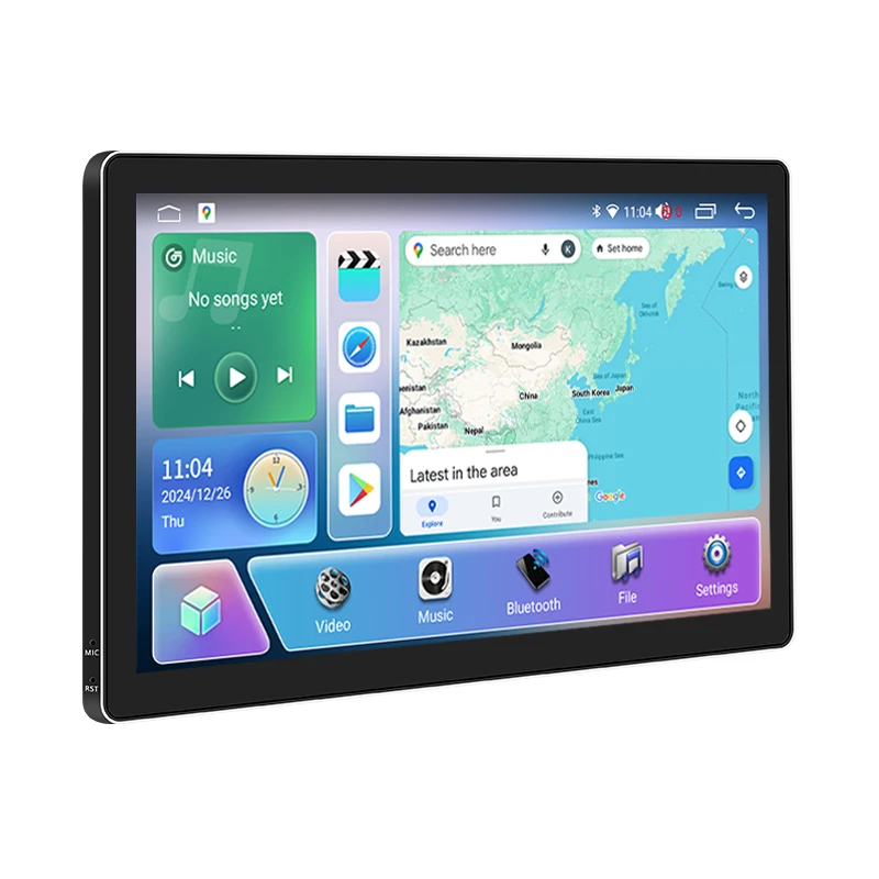

New Arrival 128G 2K Touch Screen 2Din Android DVD Player Multimedia Carplay GPS Navigation AM FM Audio Radio Amplifier Universal