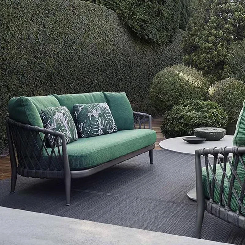 

Nordic outdoor sofa courtyard homestay designer model living room furniture garden leisure area