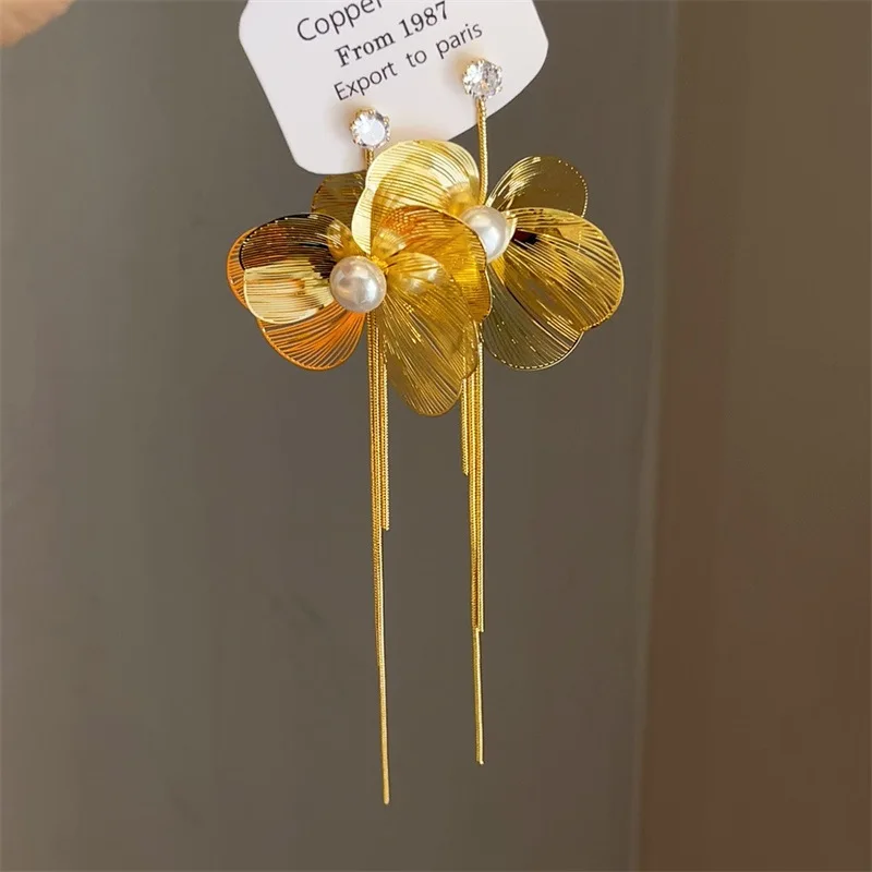 

Женские серьги-подвески из серебра пробы в Корейском стиле