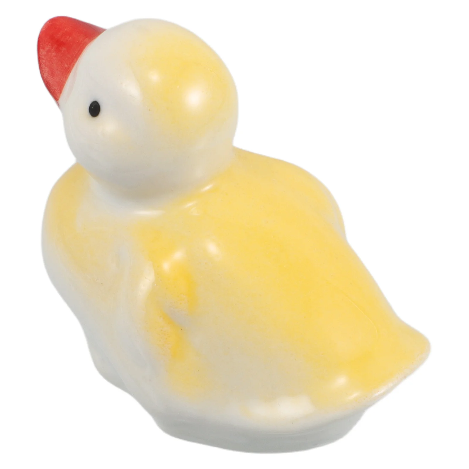 

Handpainted Ceramic Duck Floating Ornament - Space Saving Fish Tank Surface Decor - Creative Aquarium Accessories for Betta and