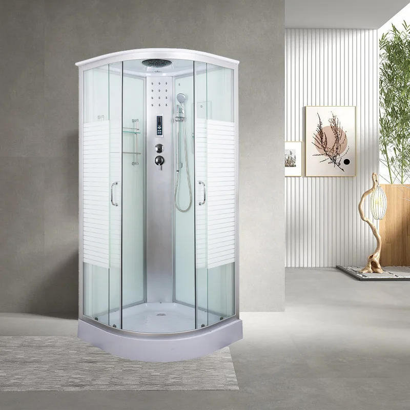 CX arc fan shower room glass partition door integrated bathroom integrated toilet dry and wet separation