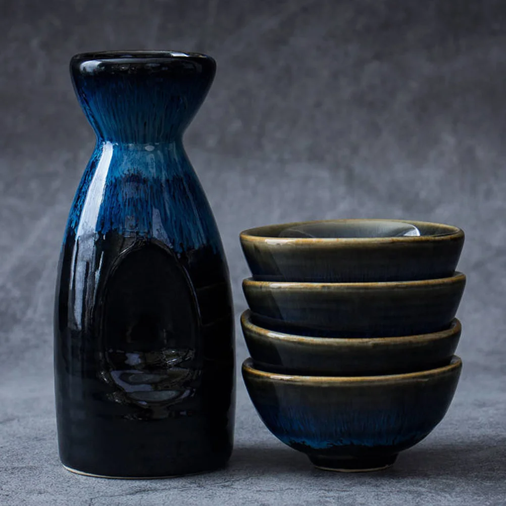 

2Pcs Japanese Style Ceramic Sake Cups Smooth Fine Wine Glasses Tea Cups for Home Bar Restaurant Ceramics Bowl Cup