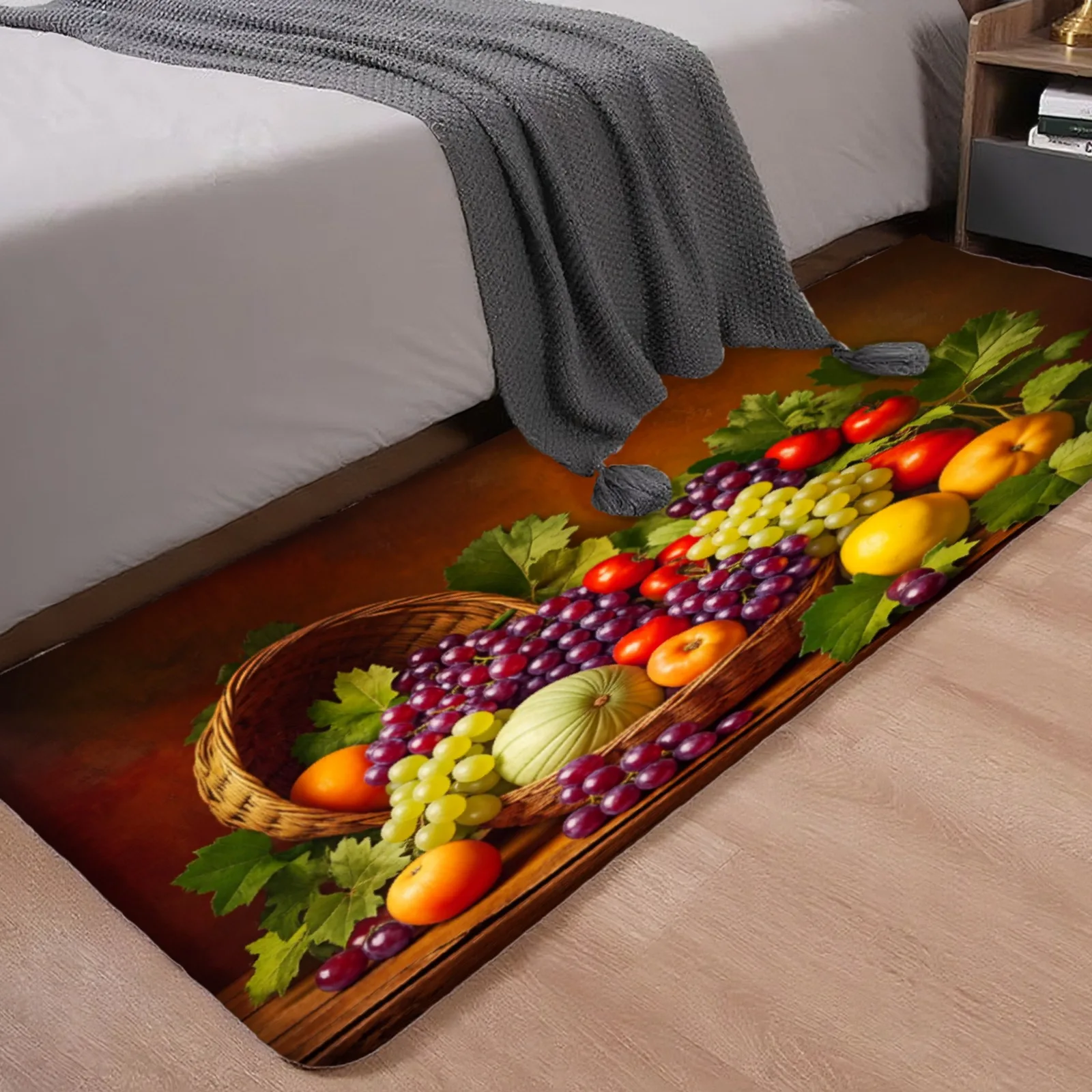 Gerçekçi Brokoli Elma Greyfurt - Commercial Kitchen Background incelemesi ve fiyatı