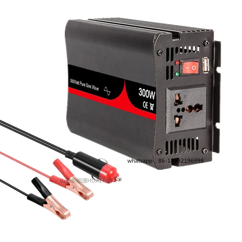 

300W-600W Pure Sine Wave Car Inverter with USB Mobile Phone Notebook Charging