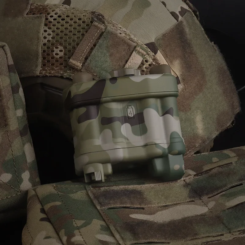 

Тактический пейнтбол NVG AN/PVS-31, аккумуляторный ящик для шлема, охотничье устройство ночного видения, инфракрасный стробоскоп, многоэнергетический уличный аккумуляторный ящик