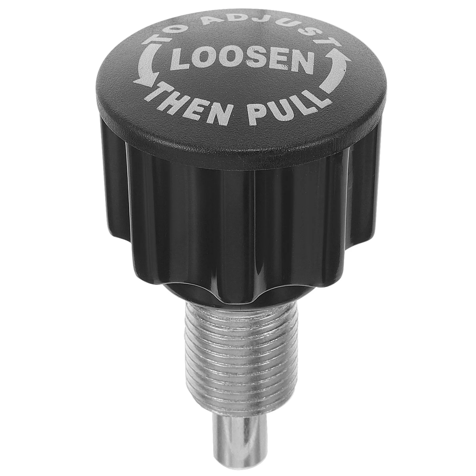 

Bicycle Accessories Rotating Pull Pin Fitness Exercise Bikes Knob Convenient Screw Replacement Parts Home Machine Plastic Black