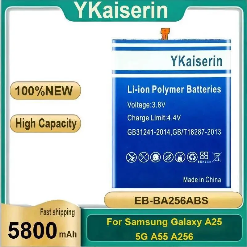 EB-BA245ABY EB-BA256ABS بطارية لأجهزة سامسونج غالاكسي A22 A24 A25 A55 A256 5G 4G SM-A245F SM-A245F/DSSM-A245F/DSN بطاريات الهاتف #2