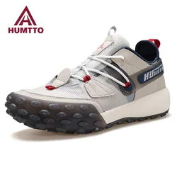 HUMTTO Running Shoes for Men Breathable Trail Gym Sneakers Men's Casual Luxury Designer Shoes Jogging Sport Tennis Trainers Man