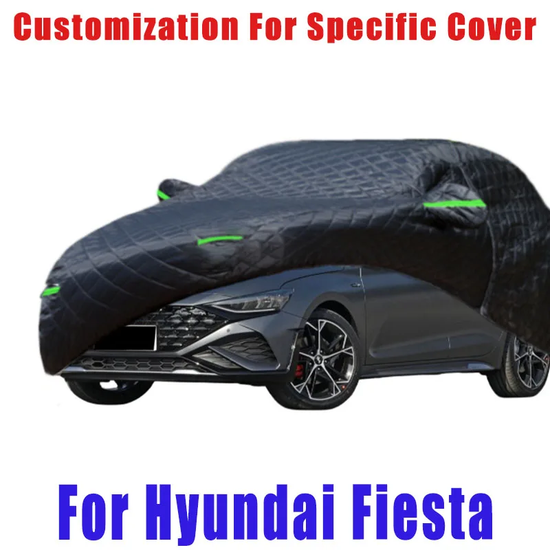 

For Hyundai Fiesta Hail prevention cover auto rain protection, scratch protection, paint peeling protection