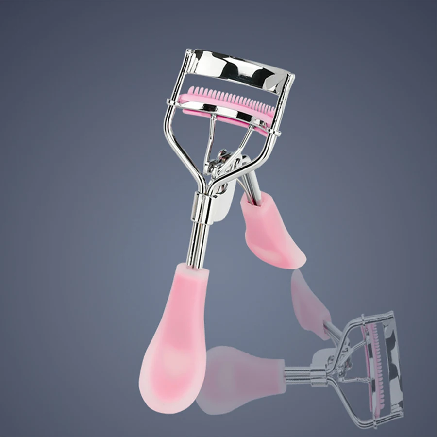 Silicone Handle Eyelash Curler Practical Eyelash Curler Wide Angle Curler Suitable For Beginners In Beauty And Makeup Tools