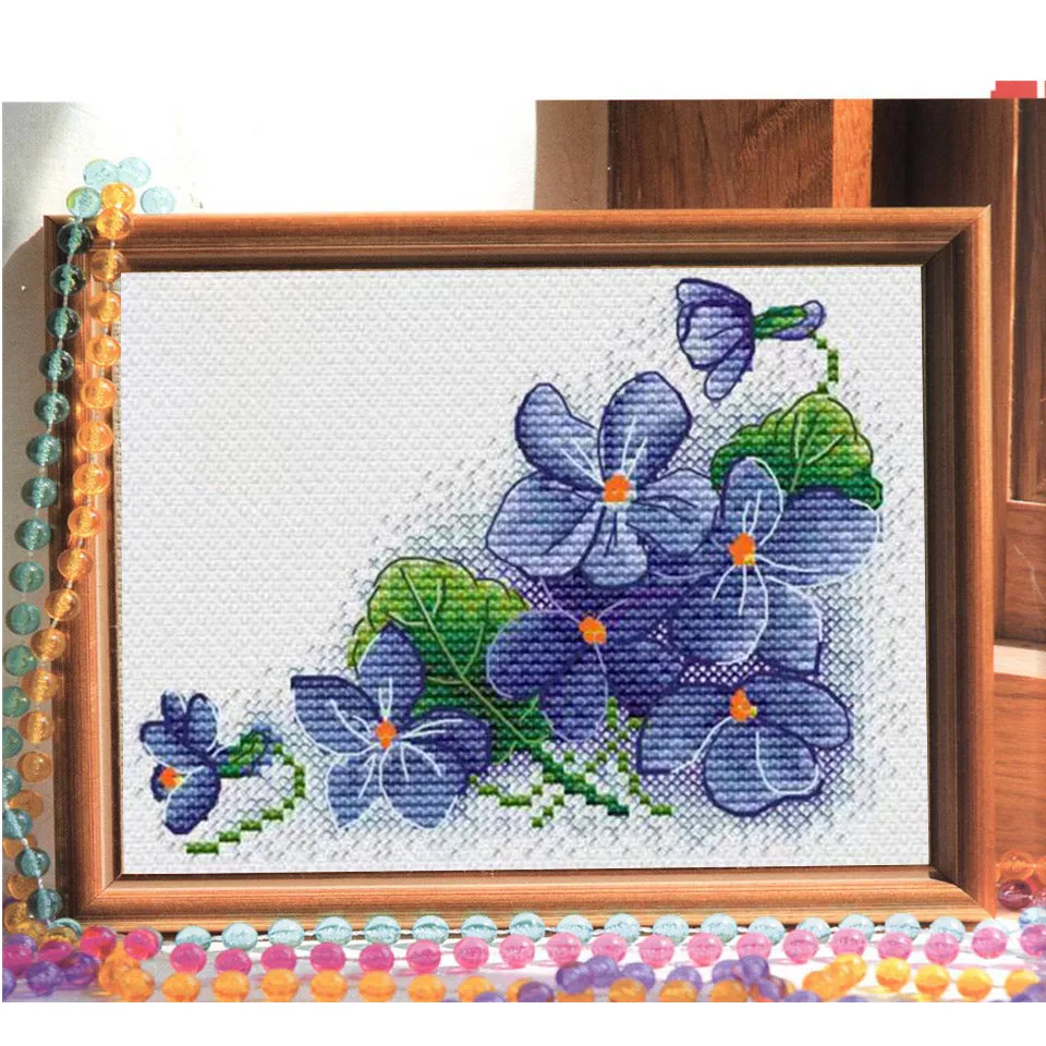 527 Kreuzstich-Sets für Stickerei, Kreuzstich-Komplettset, Stich-Kreuzstich-Set, Nadelarbeit & Basteln, DIY