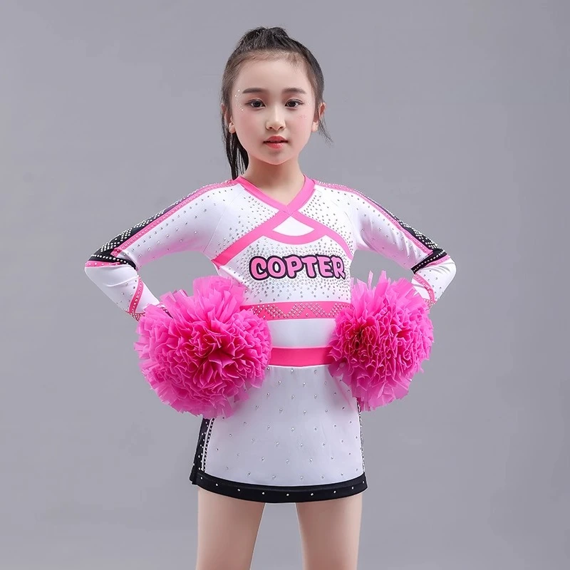

New Cheerleading Competition Clothes Dance Training Group Clothing Custom Wholesale