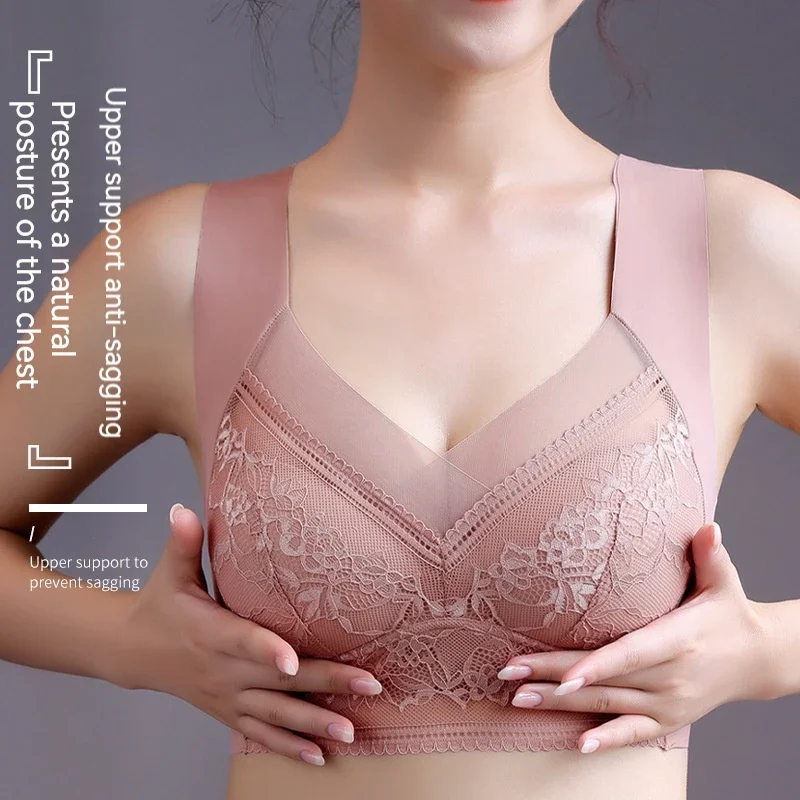 Seamless Beautiful Back Bra Fixed Cup Wireless One Piece Wrapped Chest Underwear for Women Girls