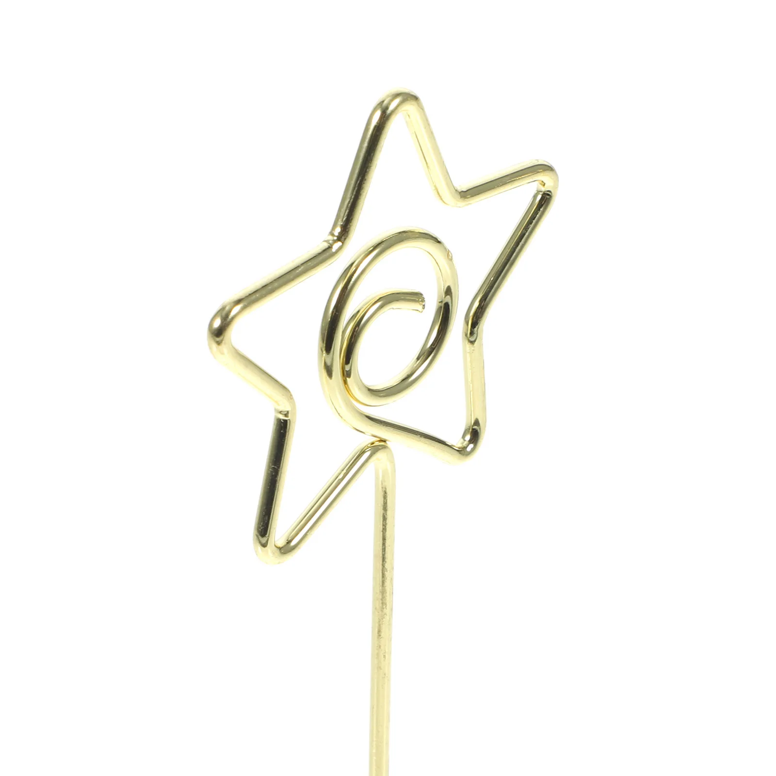 

6pcs Love Card Holder Stand Mini Photo Clip Spiral Base Table Number Holder For Wedding Party Centerpiece Memo Note Office