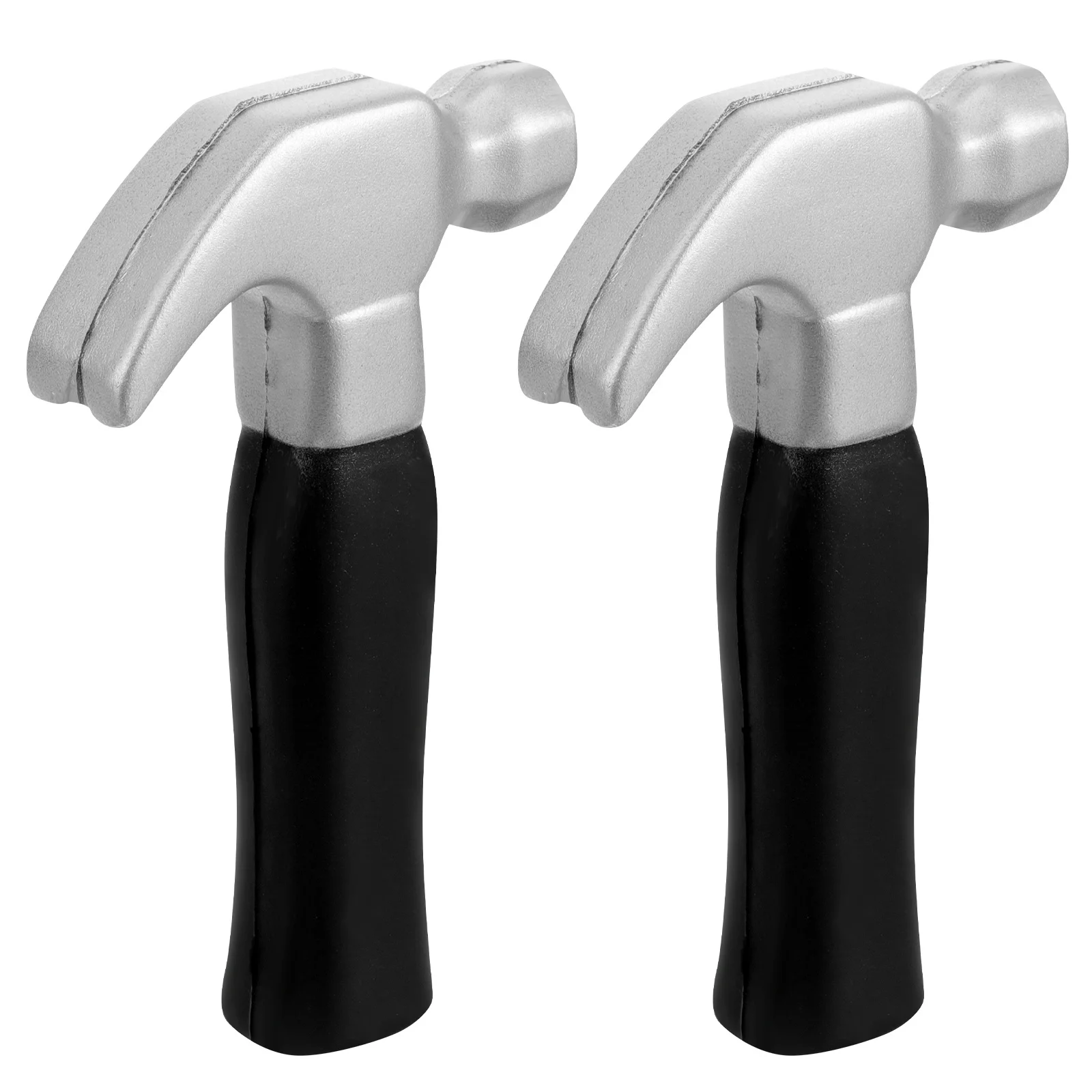 小さなハンマーのおもちゃ 2 個ミニマレットツール子供のためのゴールデンゲームパーティーの記念品印刷可能なポリウレタン子供のおもちゃギフト