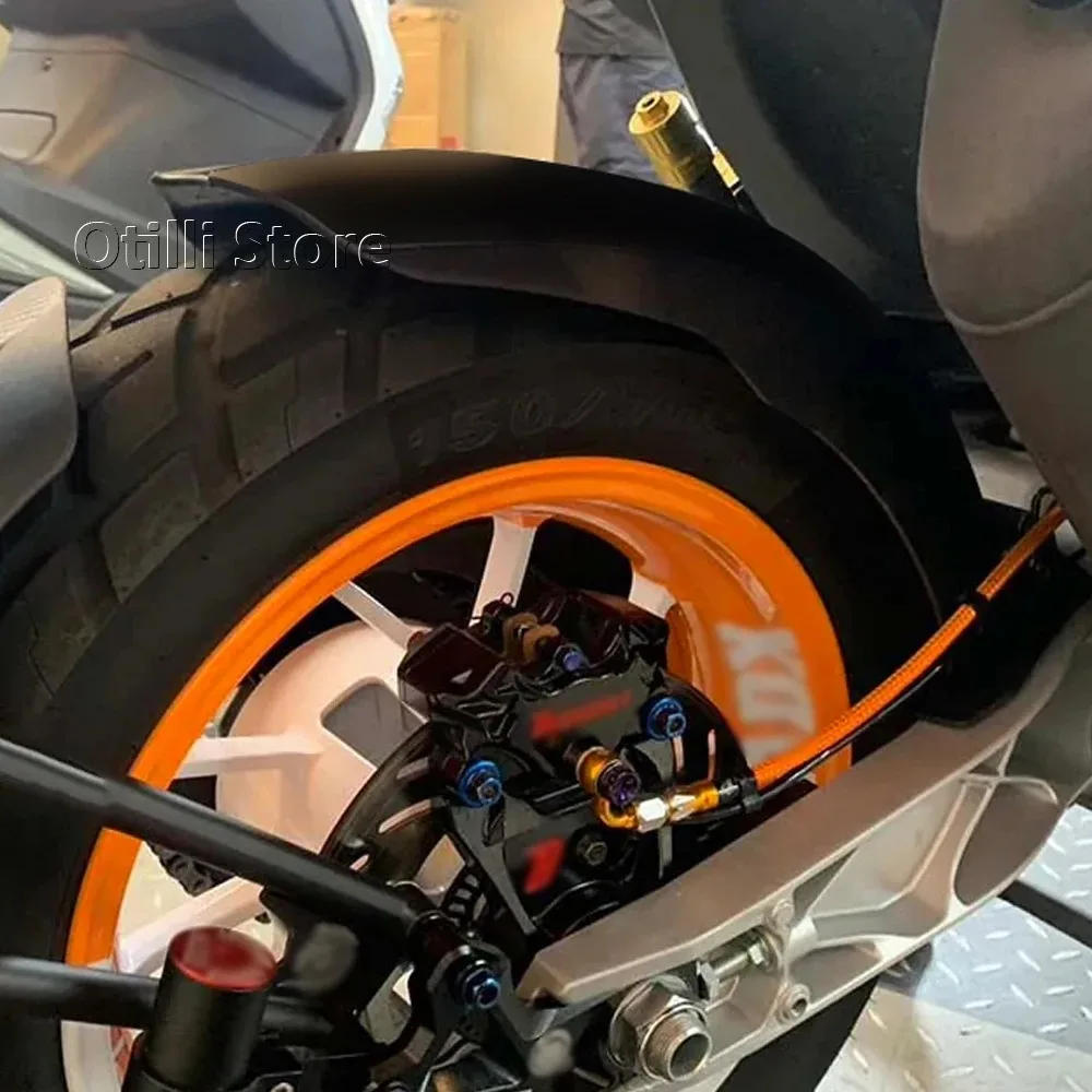 2024 2025 Motorcycle For SYM ADXTG400 ADXTG 400 Wheel Extended Rear Fender Splash Protector Rear Tire Extension Hugger Mudguard